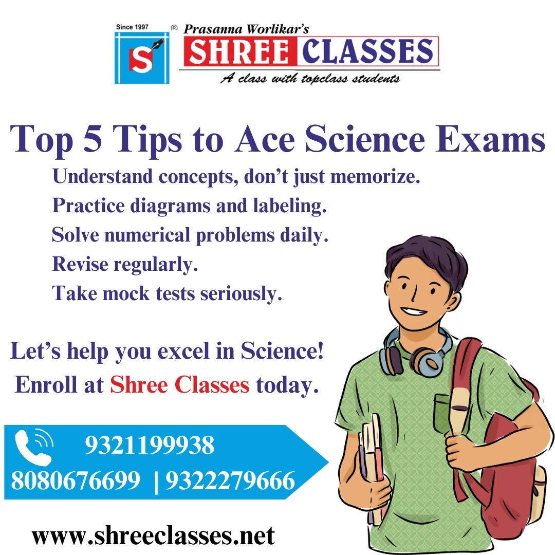 Ace Your Science Exams with Shree Classes!